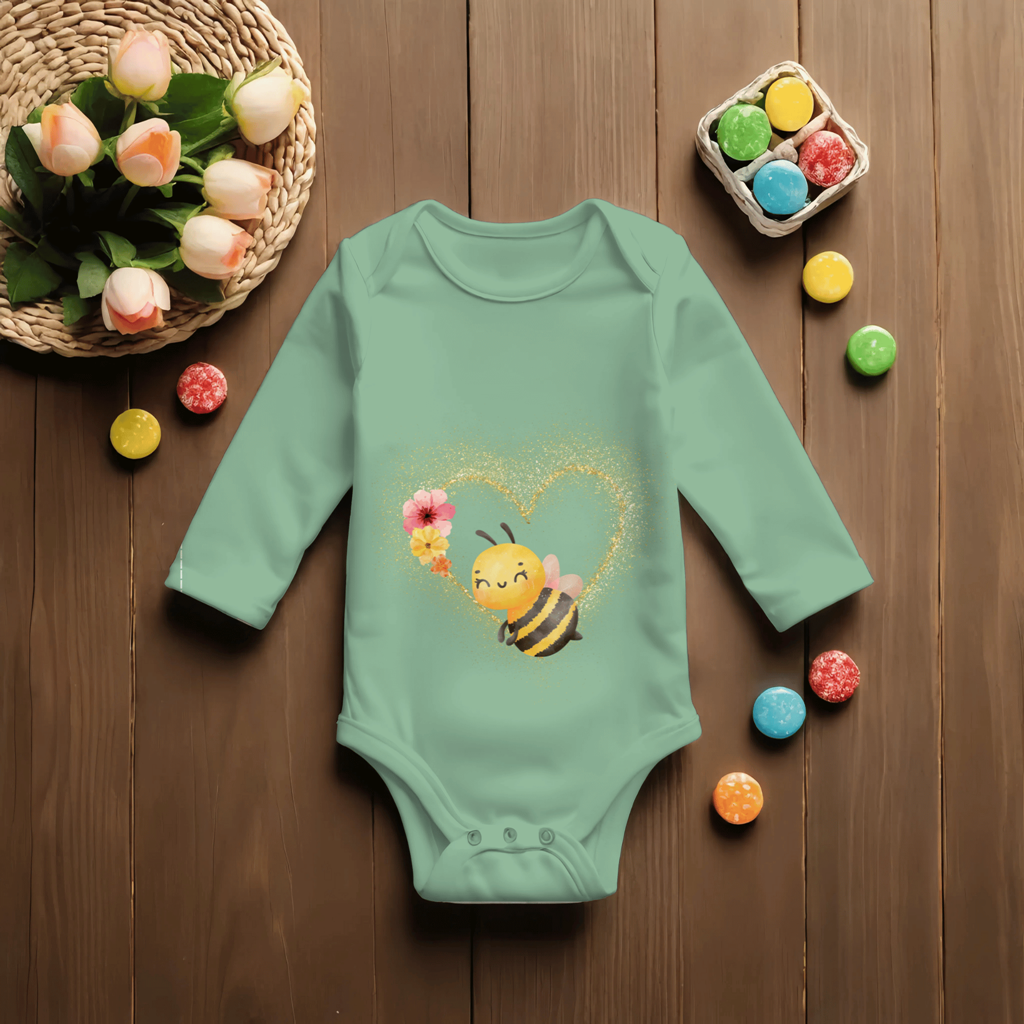 Vororder - Panel Eigendesign  - Jersey - ca. 50x50cm - Bienchen