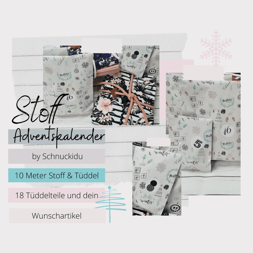 Stoff Adventskalender 2021 - by Schnuckidu 😍