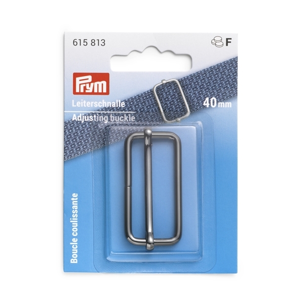Prym - Leiterschnalle - 40mm - gunmetal - 615813