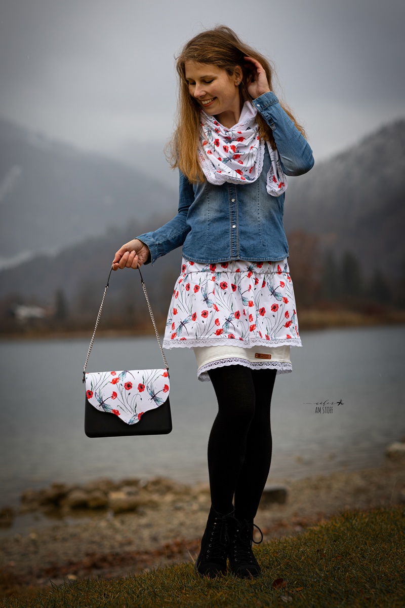 Sofortkauf - Eigendesign - Poppy - French Terry - 85cm