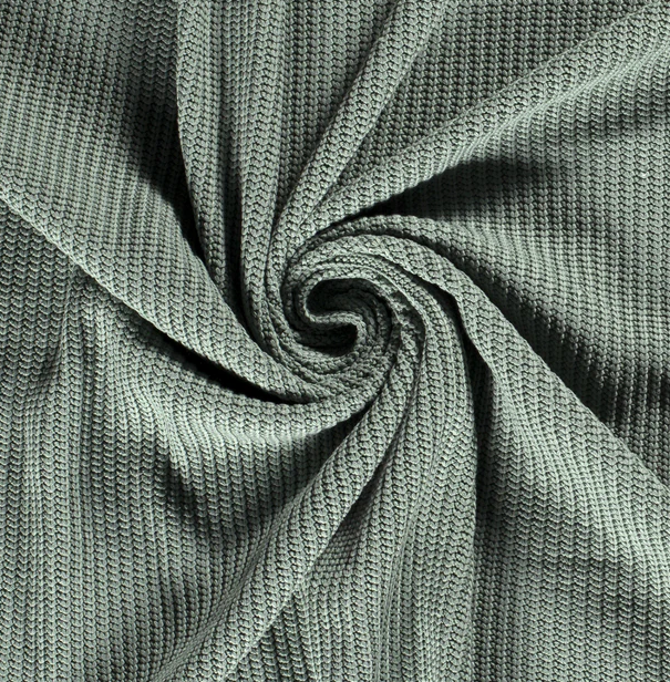 Strickstoff - Strick - Uni - Dunkle Minze