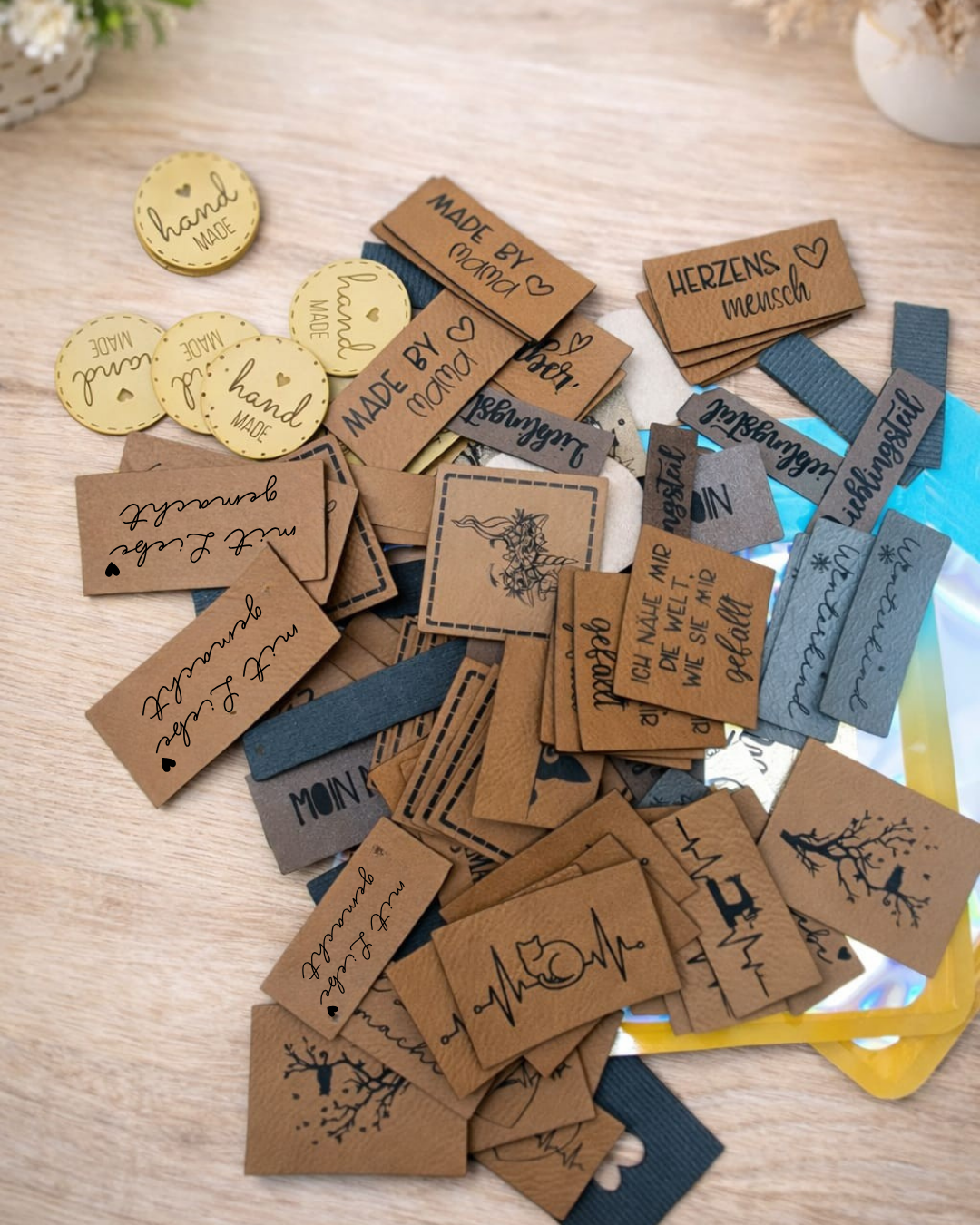 Vegane Kunstlederlabel | Schnuckidu