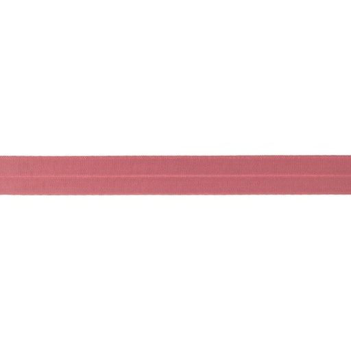 Elastisches Schrägband -  Matt - Altrosa