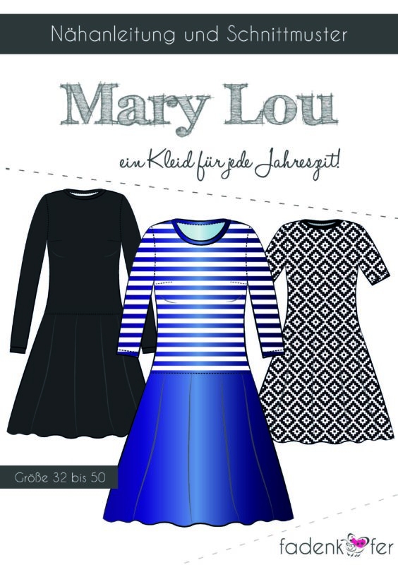 Papierschnittmuster Fadenkäfer - Mary Lou Erwachsene