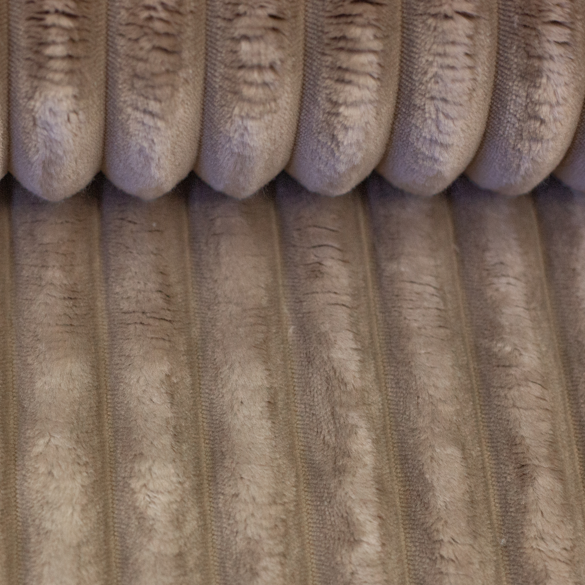 Plüschcord Breitcord Plön in Taupe von Swafing – Weicher Kuschelcord für Bekleidung, Kissen und Home-Deko.