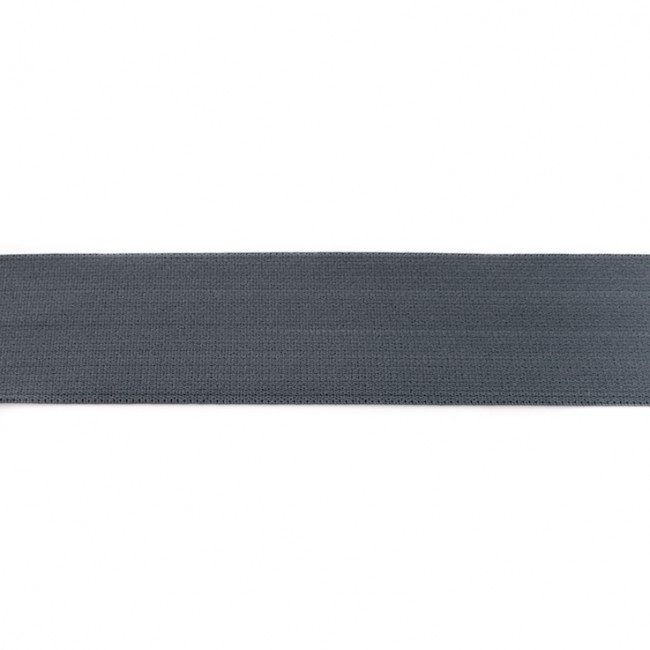Gummiband 40mm - Uni Grau