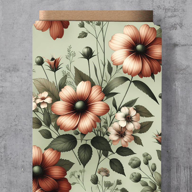VORORDER - Eigendesign - Apricot Flower Dream