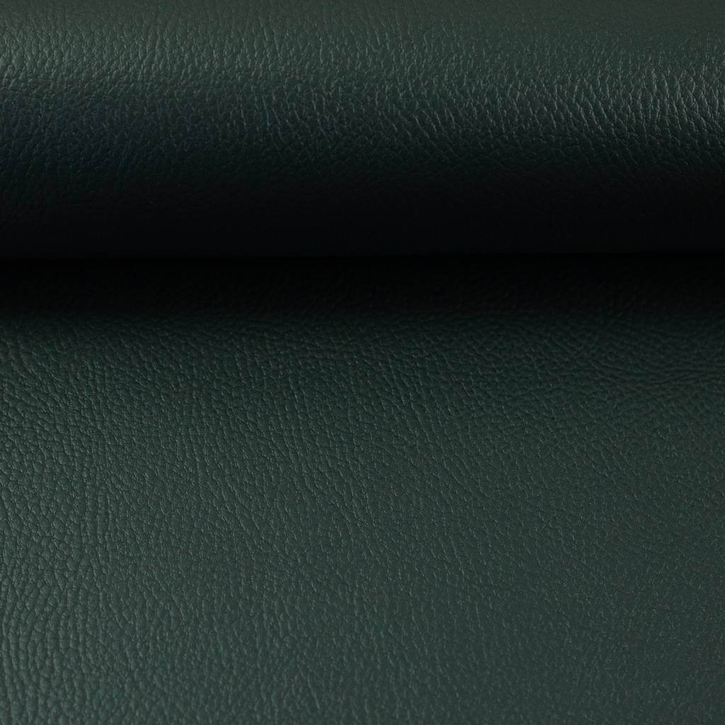 Kunstleder - Leder - Rex -  Metallic - Dunkelgrün