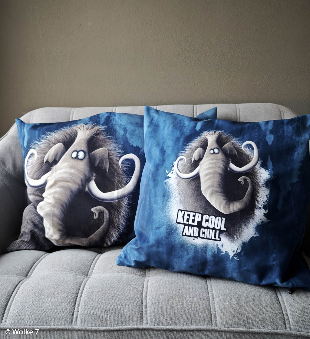 Vororder - Kissenpanel - Samt - On the Rocks by Thorsten Berger - Mammut