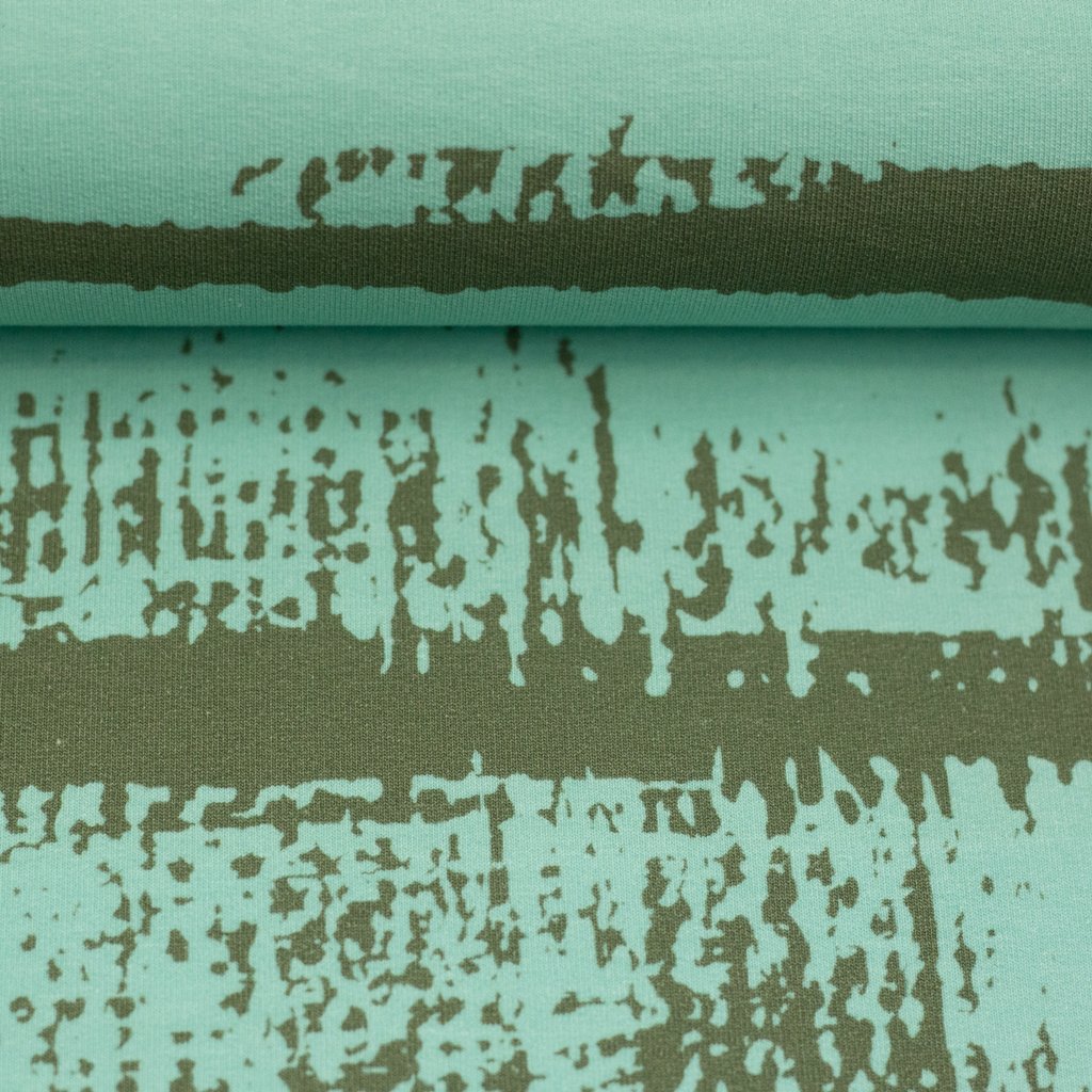 Vororder - French Terry - Swafing - Thorsten Berger - Cheeky Animals - Dachshund Berny - Kombistoff Mint