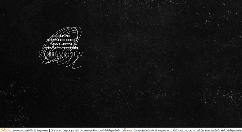 Panel Eigendesign Jersey in Schwarz mit exklusivem Motiv – ca. 82x155cm, 92% Baumwolle, 8% Elasthan, Öko-Tex Standard 100, weicher Baumwolljersey für individuelle T-Shirts