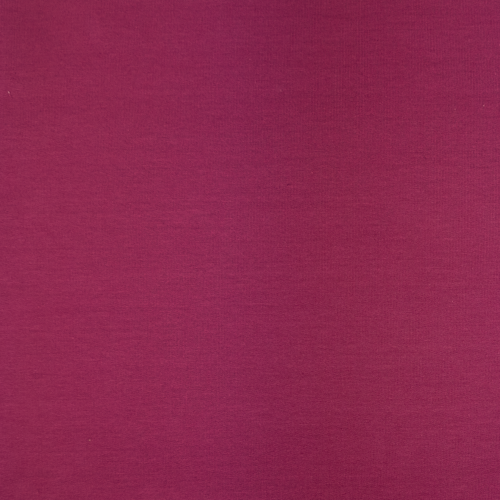 French Terry - Uni Sommersweat - Beere