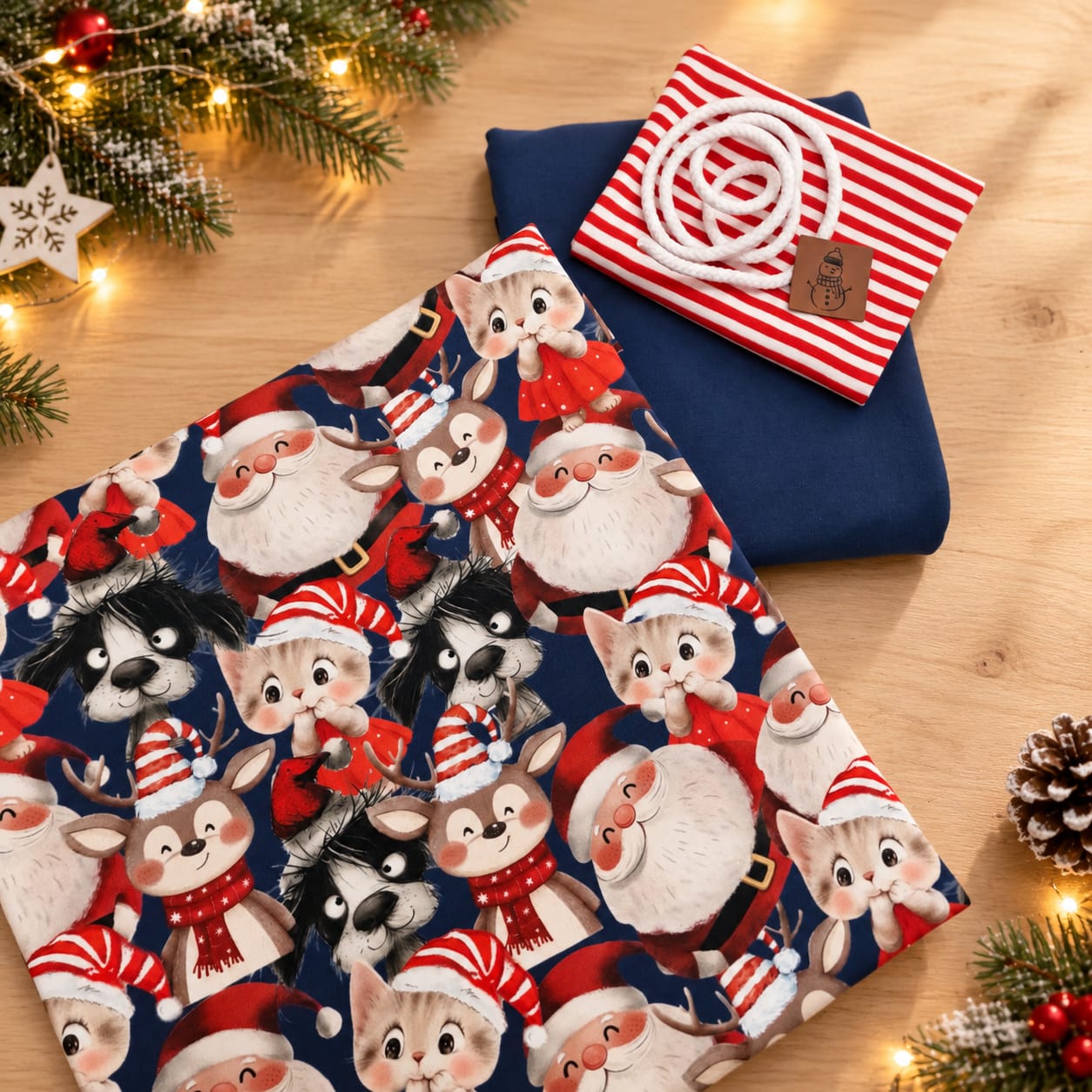 Santas kleine Helfer für zauberhafte Weihnachts-Outfits!