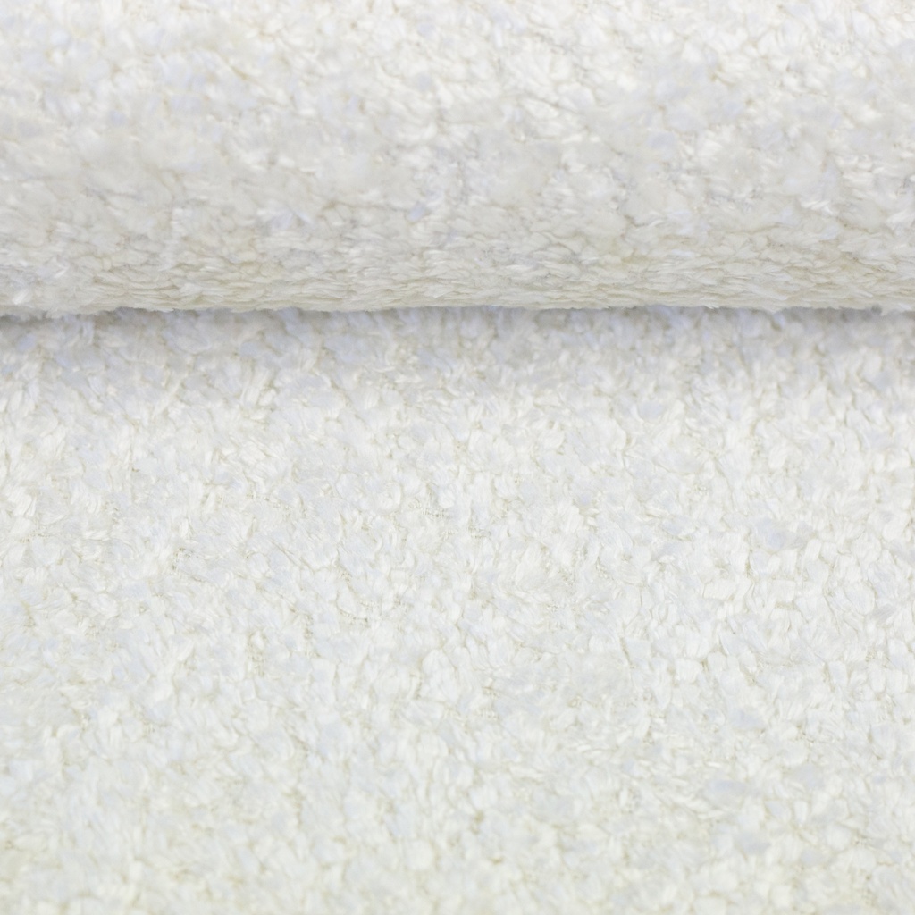 Luxuriöser Chenille Stoff Bogota von Swafing in Natur mit schwerer, strukturierter Oberfläche für Möbelbezüge und Heimtextilien