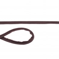 Jersey Paspelband - Schokobraun