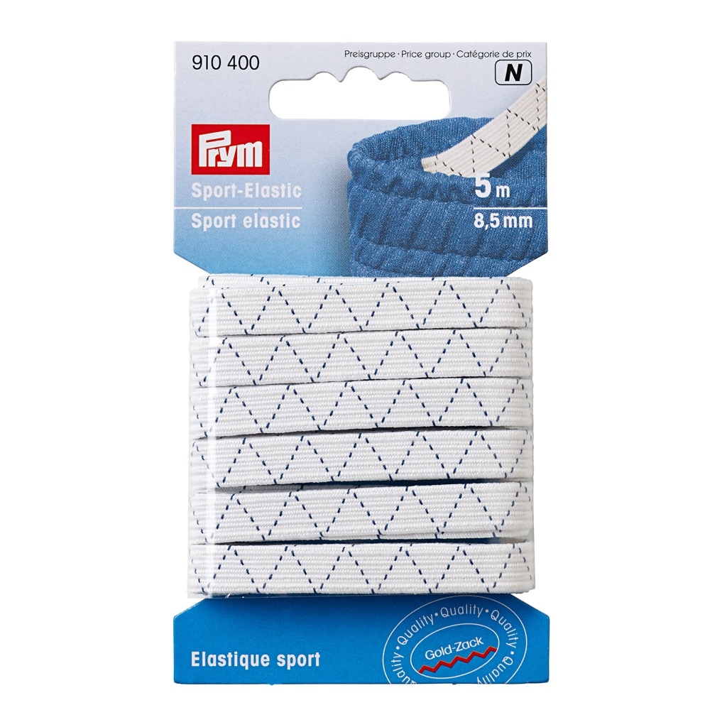 Prym - Sport-Elastic 8.5mm - weiß - 910400