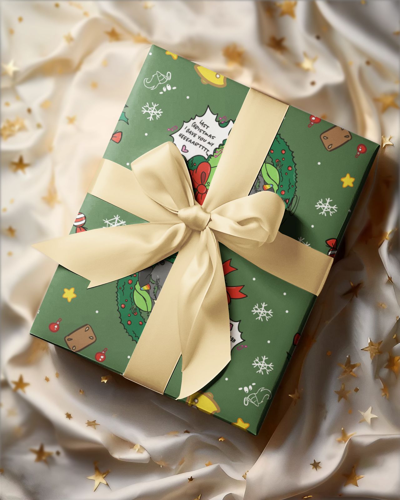 Pummeleinhorn Stoff Weihnachtsbox – Kreative DIY-Freude für die Festtage - Grummelgrinch
