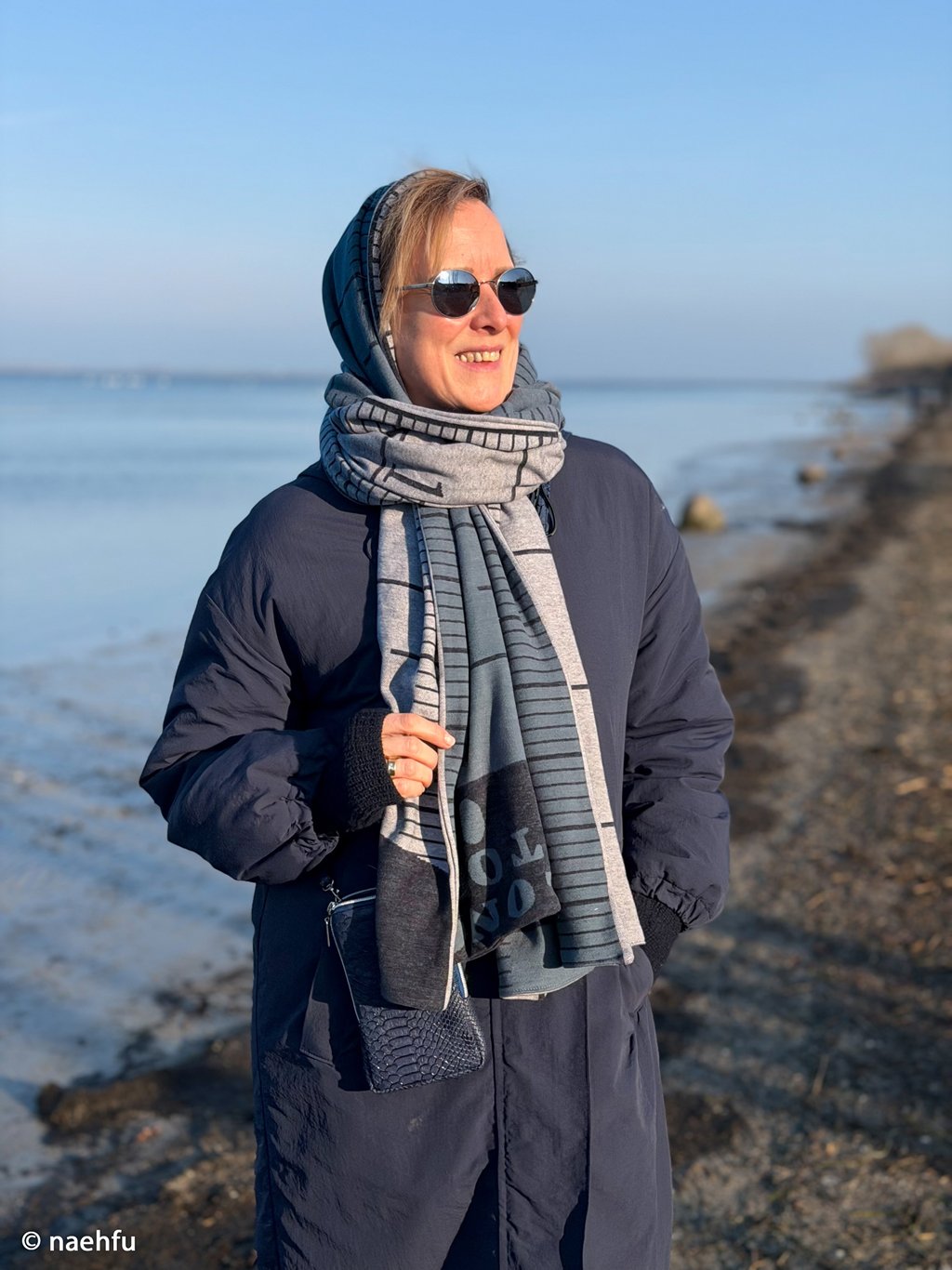 Vororder - Panel - Jacquardjersey - Long Story - ca. 250cm x 140cm - XXL Maßband