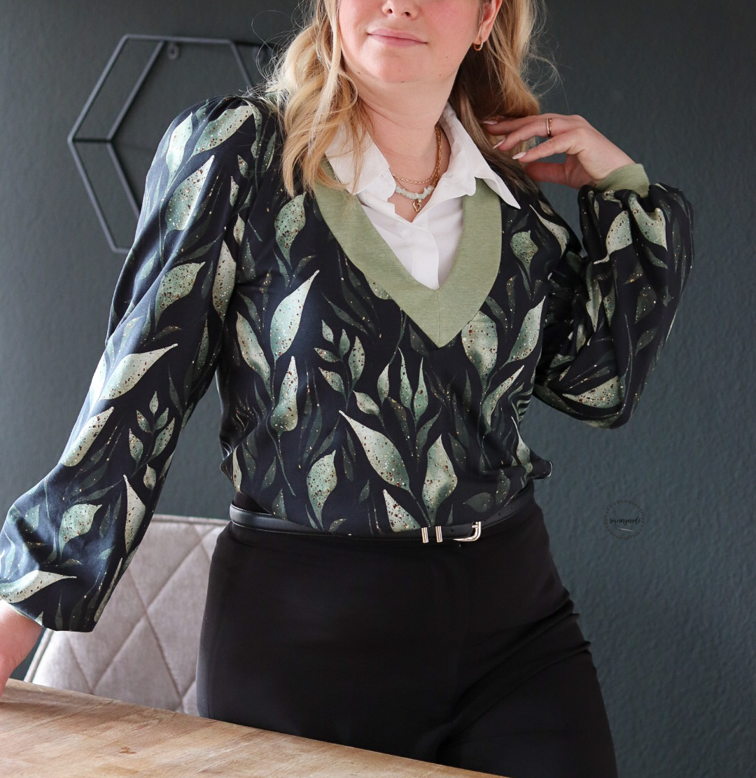 VORORDER - Eigendesign - Sprinkle Leaves Green