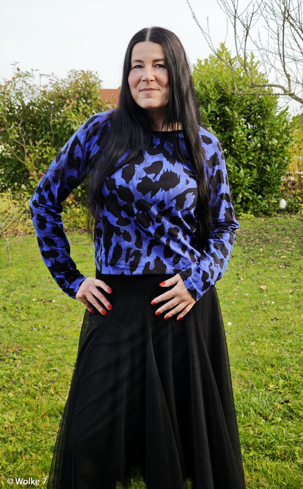 Vororder - French Terry - Monsta by Thorsten Berger - Kombistoff Blau