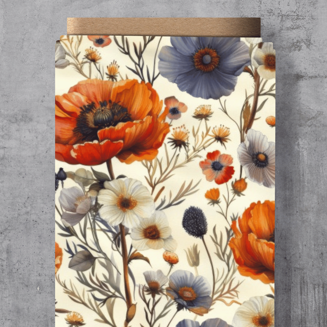 VORORDER - Eigendesign - Mohnblumenfeld