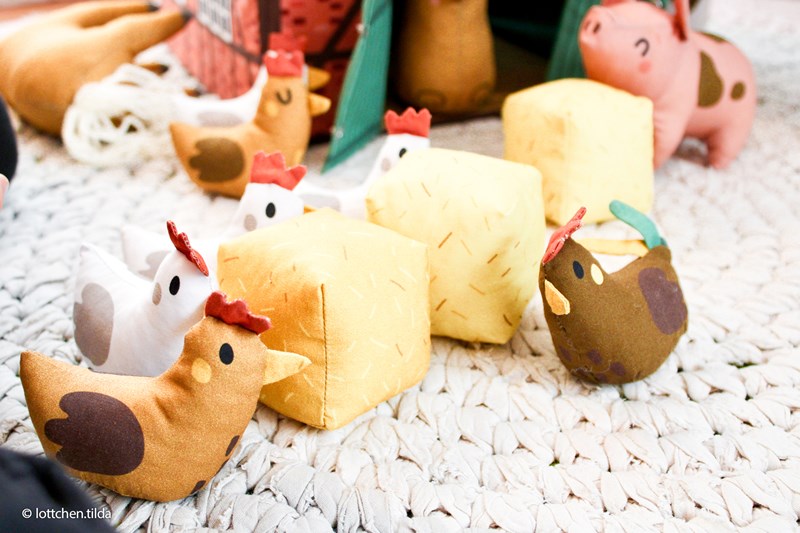 Baumwoll - Baumwoll Panel - Swafing - My Happy Farm by Käselotti - 200cm x 145cm