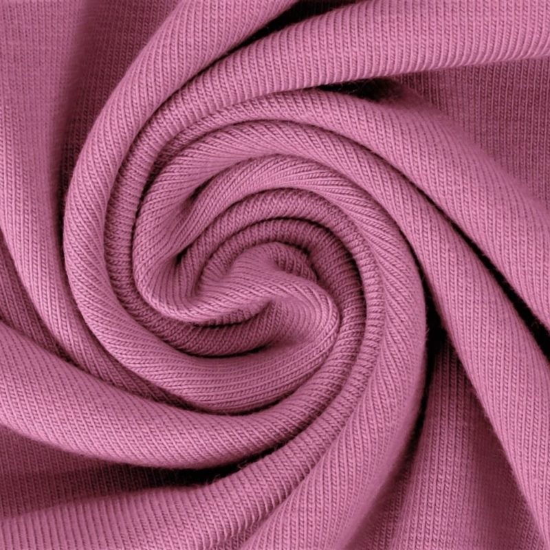 Baumwolljersey - Jersey Stoff Uni - Rosa Baumwolljersey - Jersey Stoff Uni - Rosa