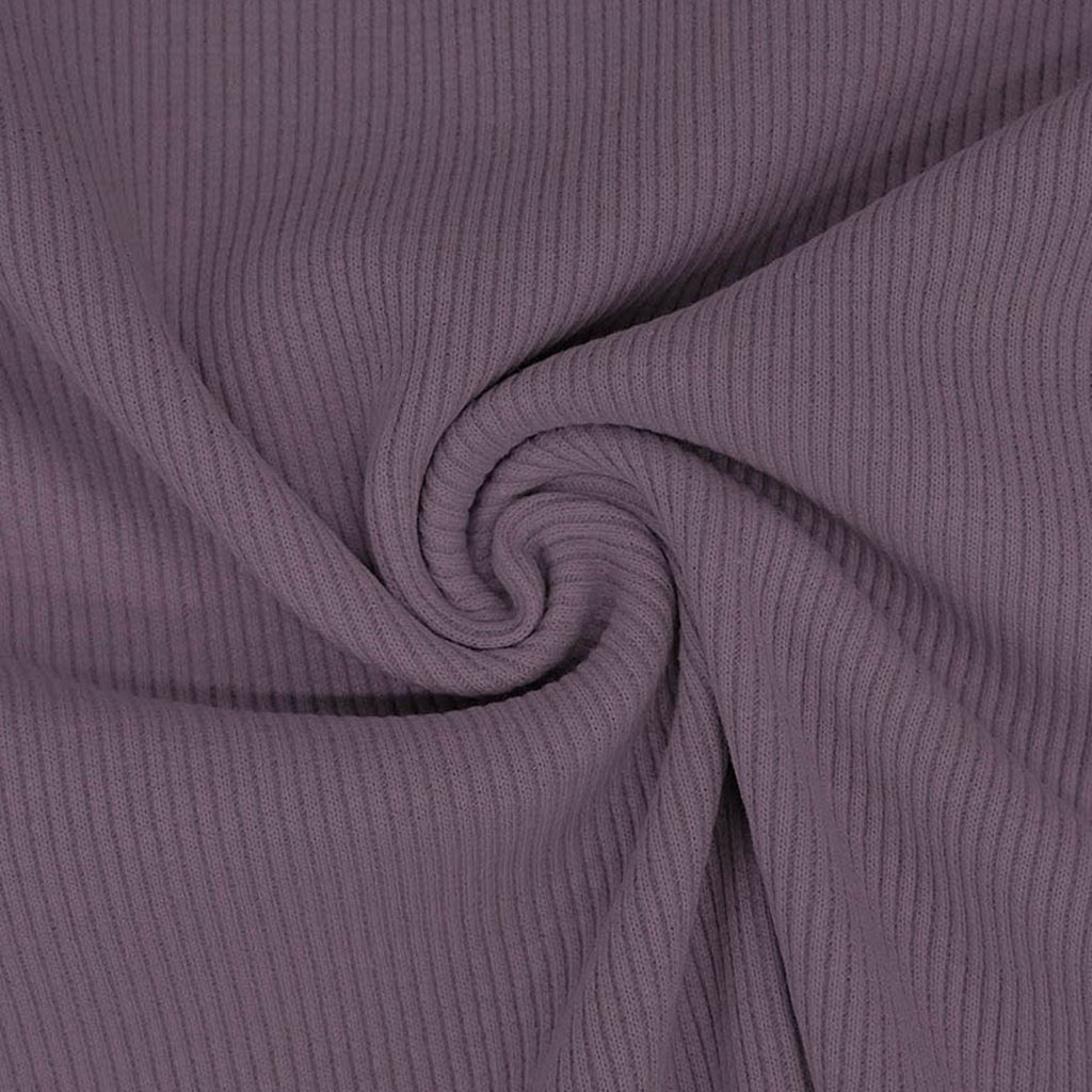 Rib Jersey - Uni - Lila