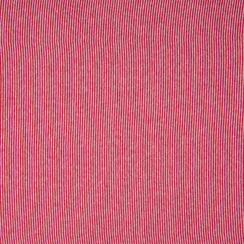 Bündchen Stoff - Streifen - 2mm - Rot