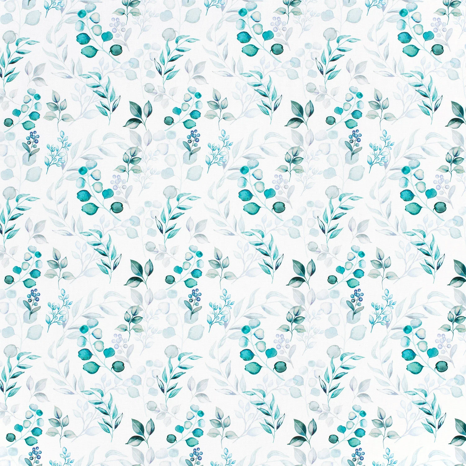 Canvas - Dekostoff - Panama  - Eukalyptus