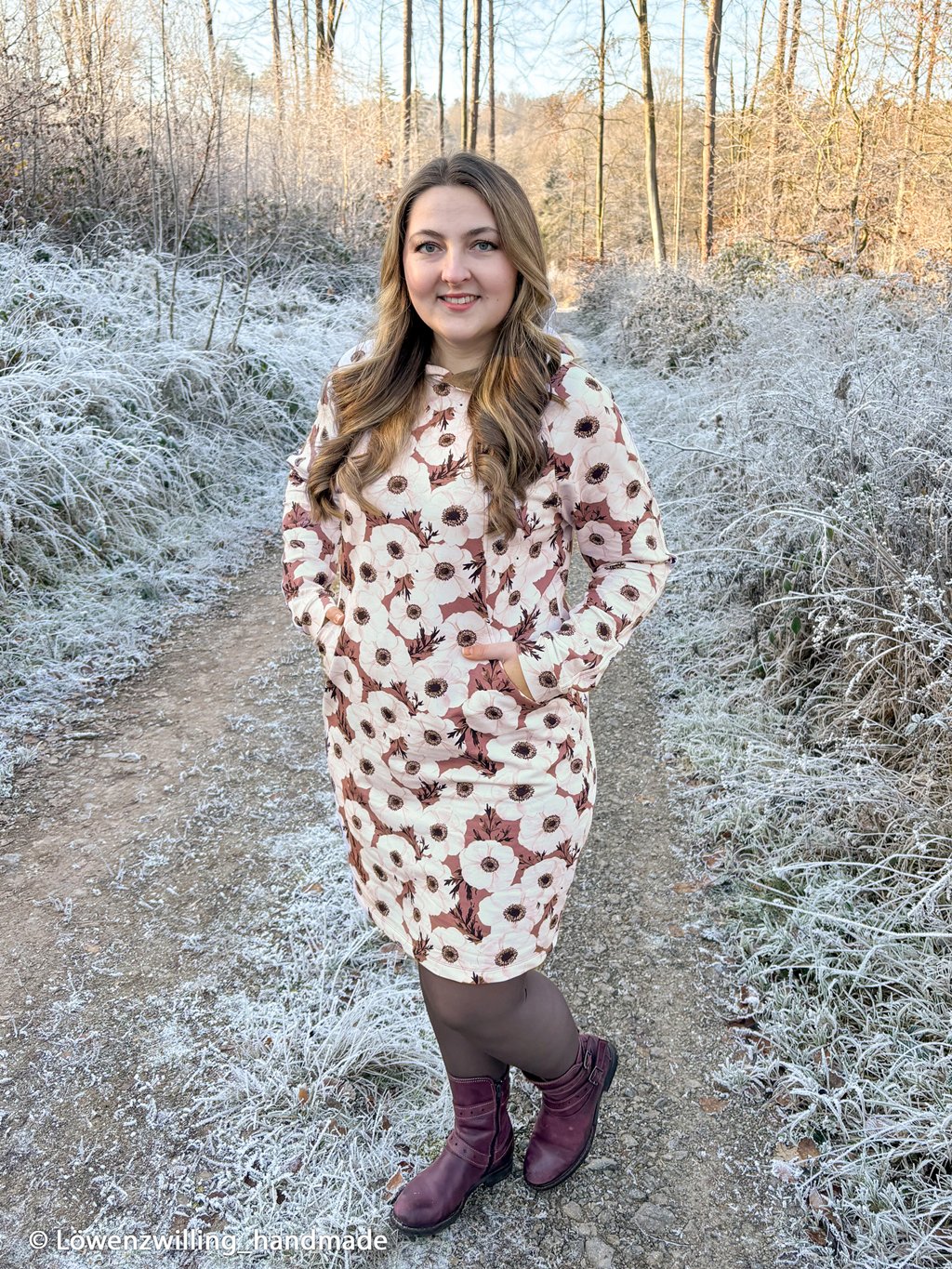 Modal French Terry - Swafing - Annemone by Christiane Zielinski Altrosa