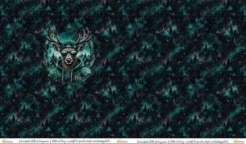 VORORDER - Schnuckidu Kollektion - Forest - French Terry