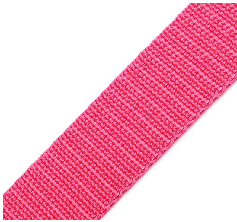 Gurtband - Taschengurtband aus Polypropylen - Uni - Pink - 25mm