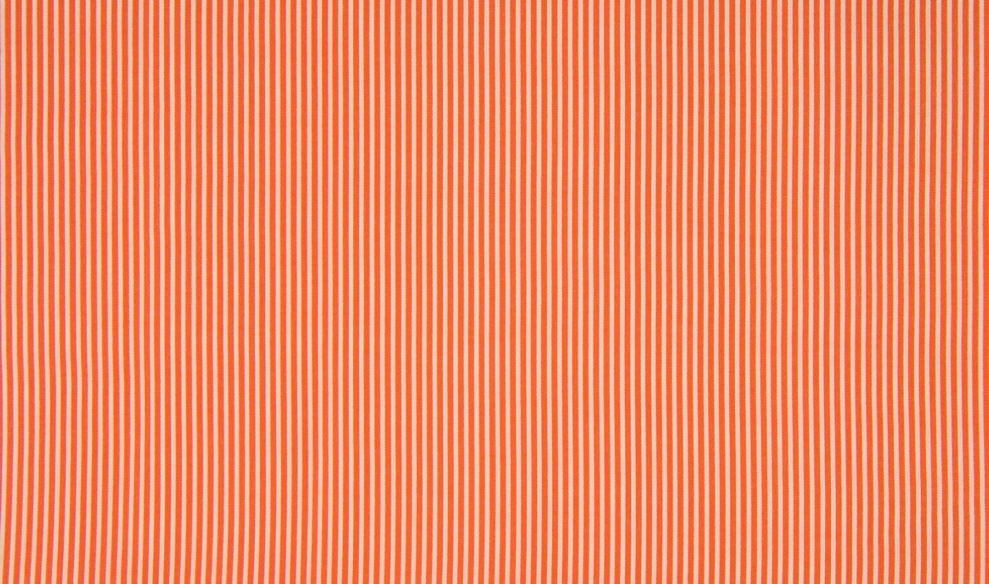 Webware - Baumwolle - Baumwollstoff - Orange Gestreift