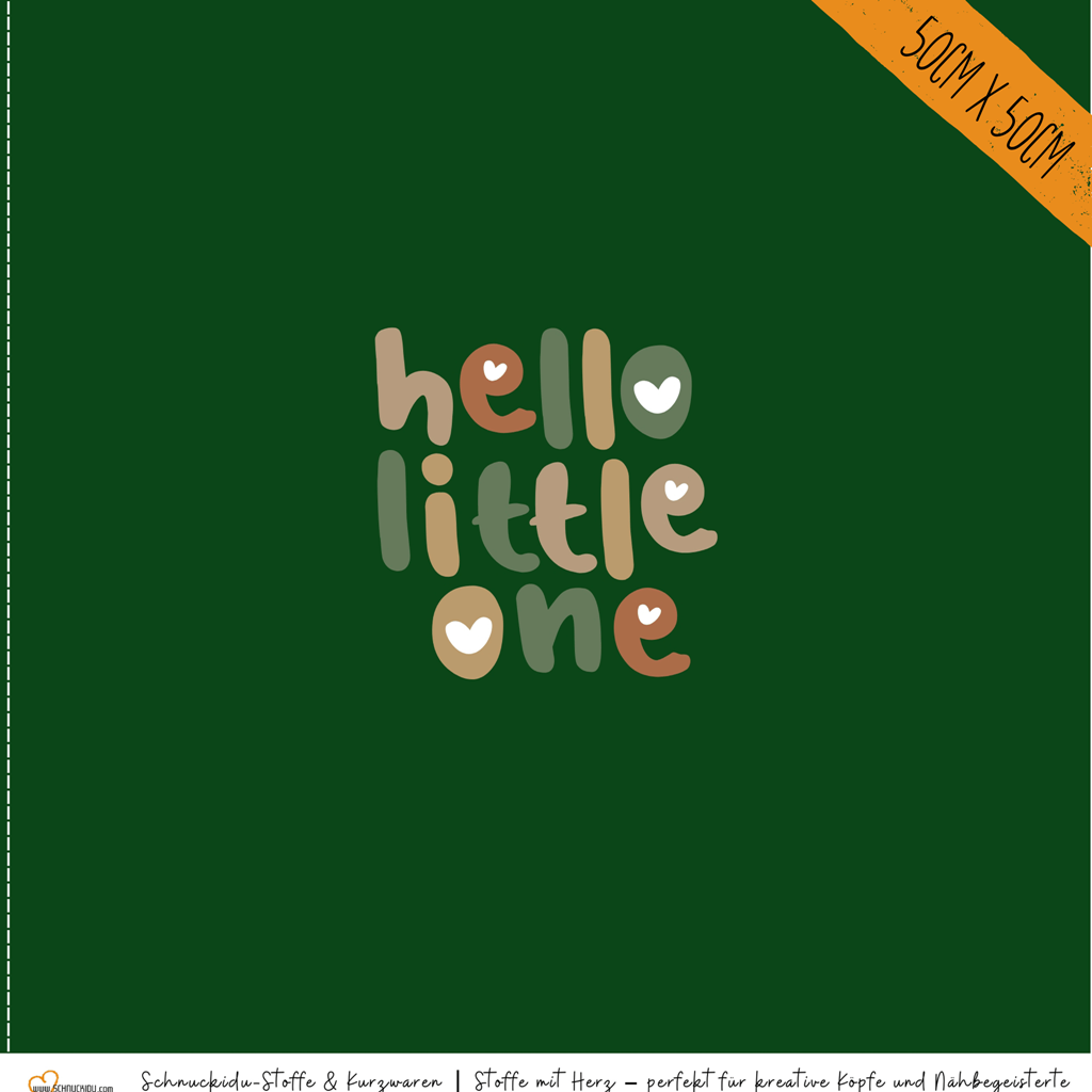 Vororder - Panel Eigendesign  - Jersey - ca. 50x50cm - Little One