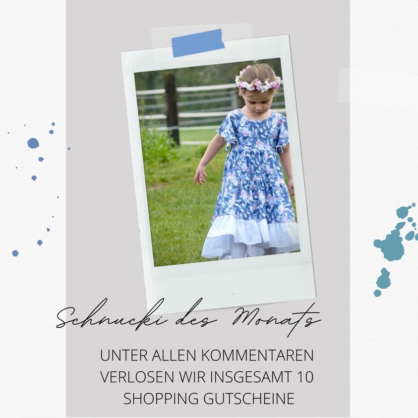 Schnucki des Monats Juli 💙 Schnucki des Monats Juli 💙