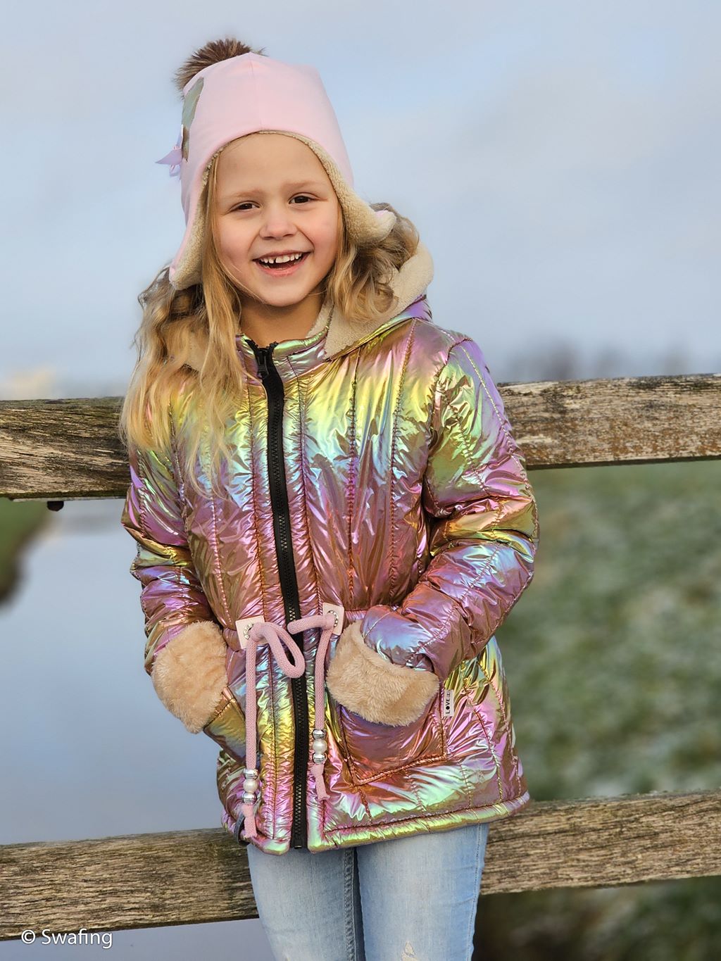 Stepper - Wattierter Steppstoff - Swafing - Emine - Rainbow
