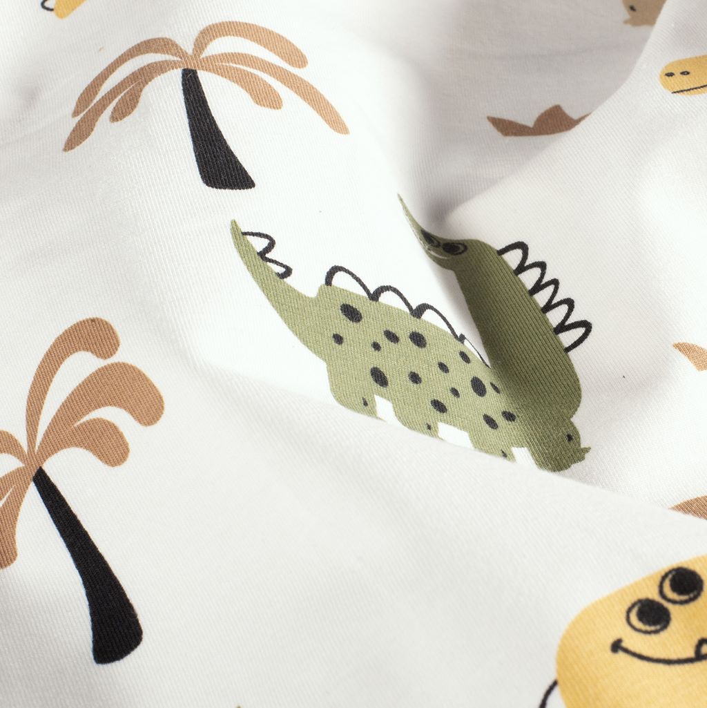  Motivjersey - Digitaldruck - Dinos & Palmen