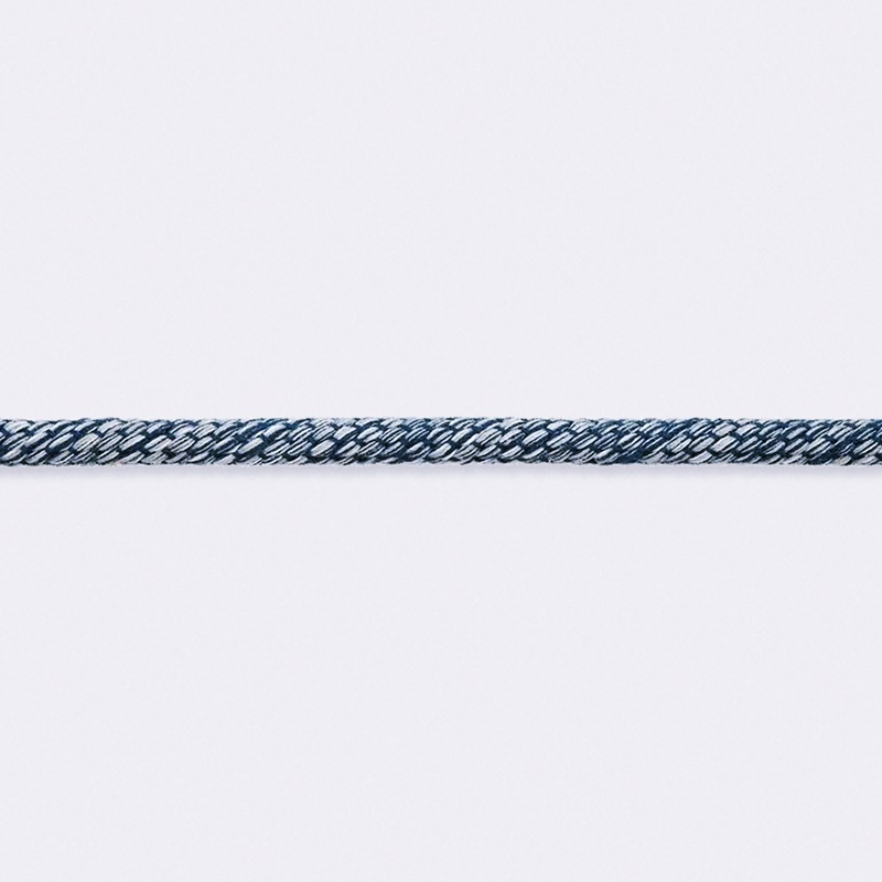 Kordel gedreht - Kordel - 6mm - Marine meliert