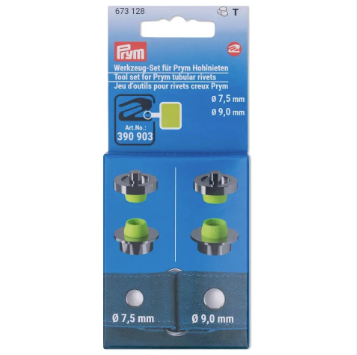 PRYM - PRYM  VARIO Creative Tool - Werkzeugset Hohlnieten 7,5mm & 9mm