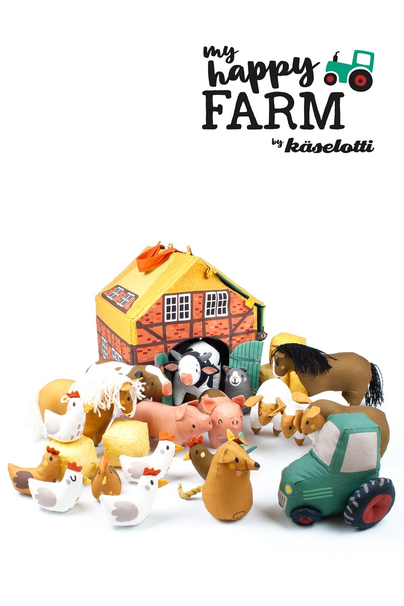 Baumwoll - Baumwoll Panel - Swafing - My Happy Farm by Käselotti - 200cm x 145cm