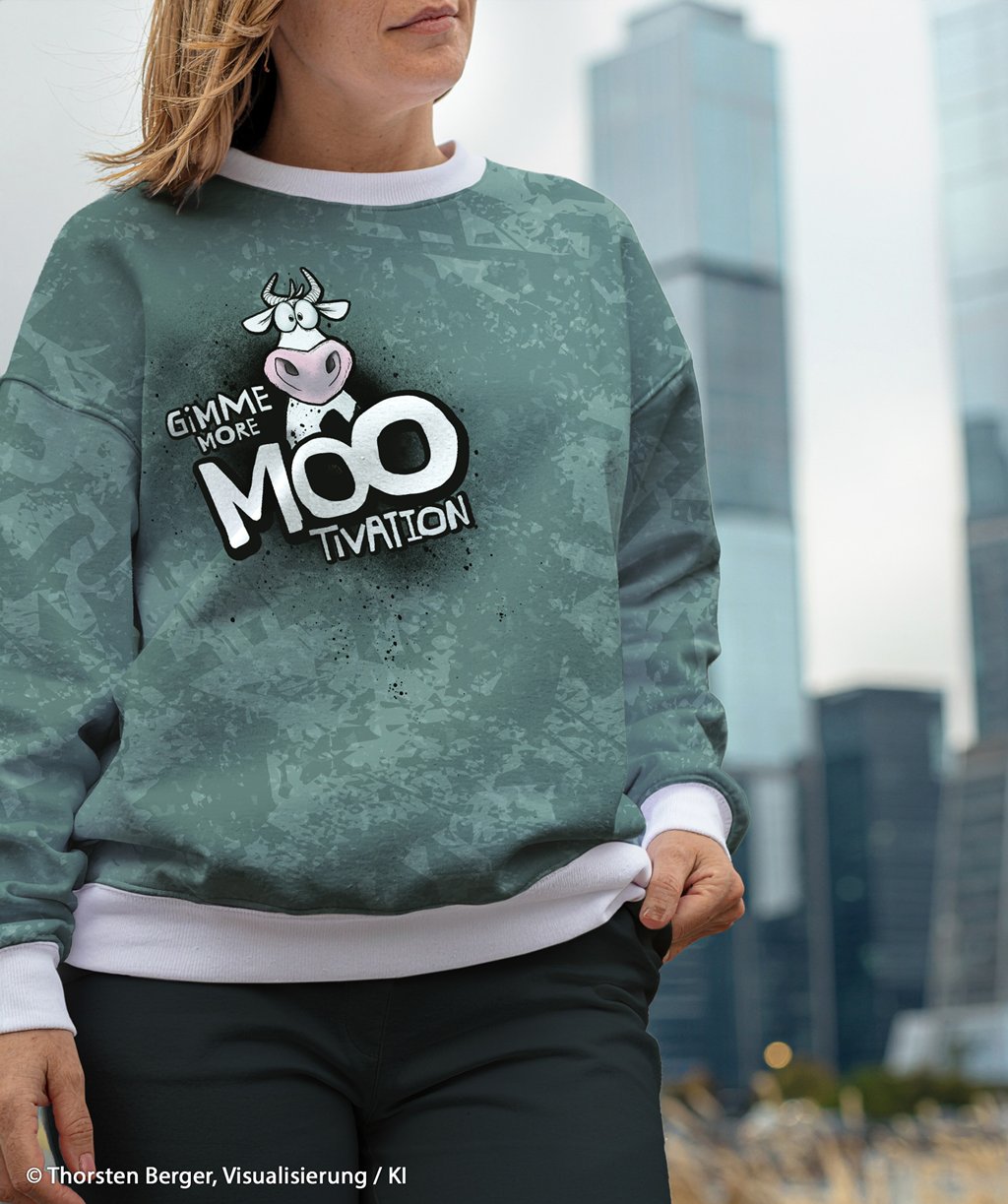 Vororder - French Terry - Swafing - Thorsten Berger - Cheeky Animals - Let´s Moove - Kombistoff