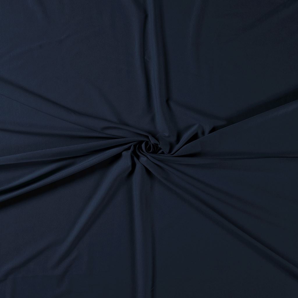 Klassischer Uni Jersey Stoff Navy – hochwertiger Baumwolljersey von Schnuckidu