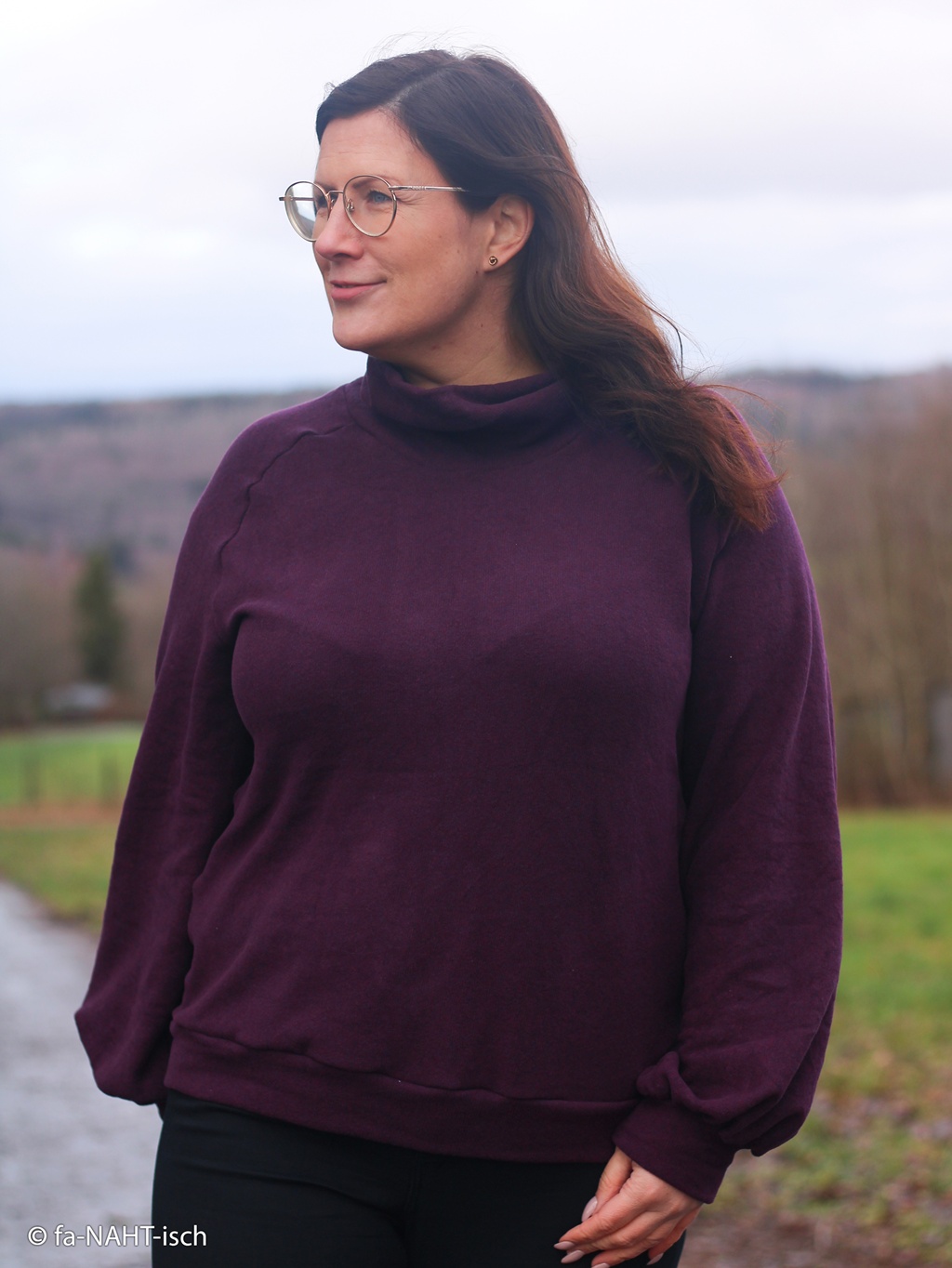 Strickstoff - Baumwollstrick - Swafing - Bono - Violett