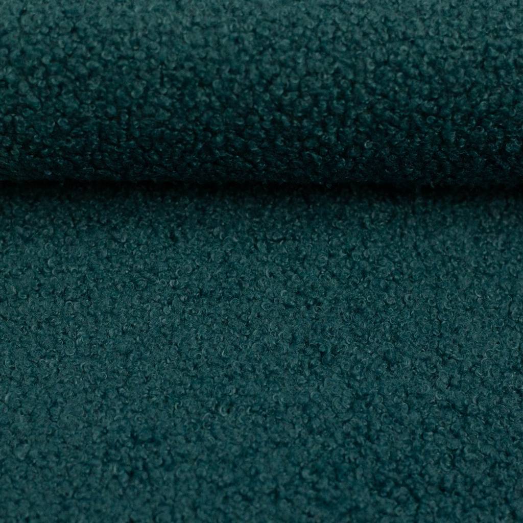 Vororder - Teddy-Fleece-Boucle - Swafing - Petrol