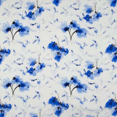 Musselin - Baumwolle - Mullstoff - Abobox Juli - Flower Splashes Musselin - Baumwolle - Mullstoff - Abobox Juli - Flower Splashes