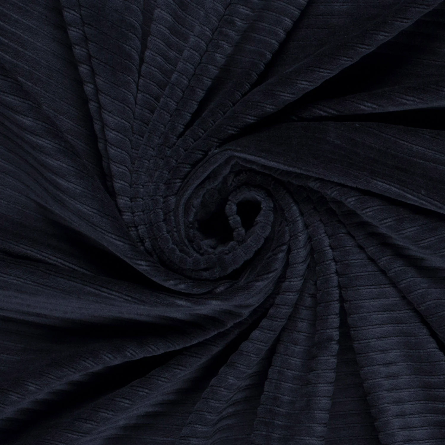 Nicky - Velours Rib -  Cordjersey - Grob - Navy