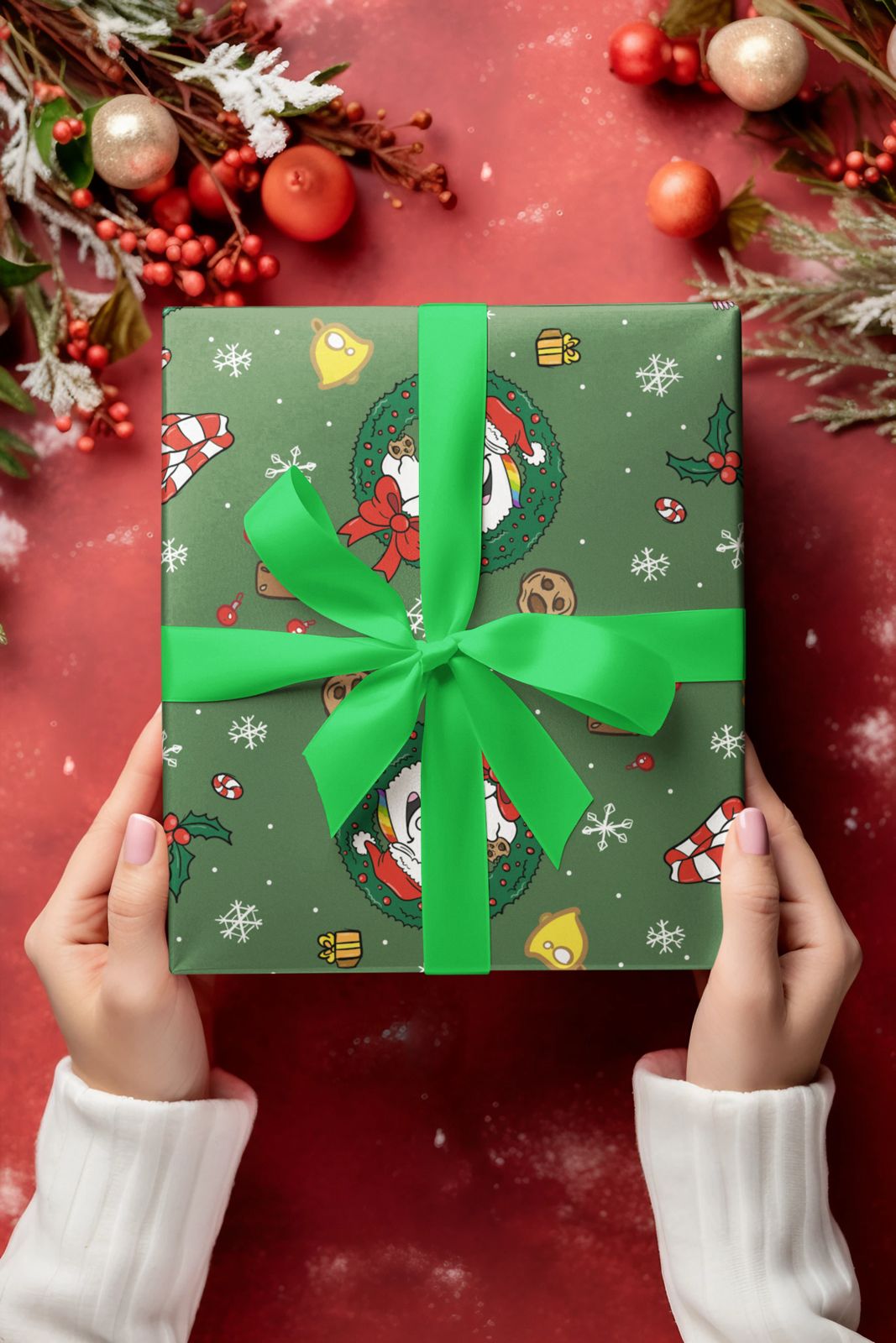 Pummeleinhorn Stoff Weihnachtsbox – Kreative DIY-Freude für die Festtage - Grummelgrinch