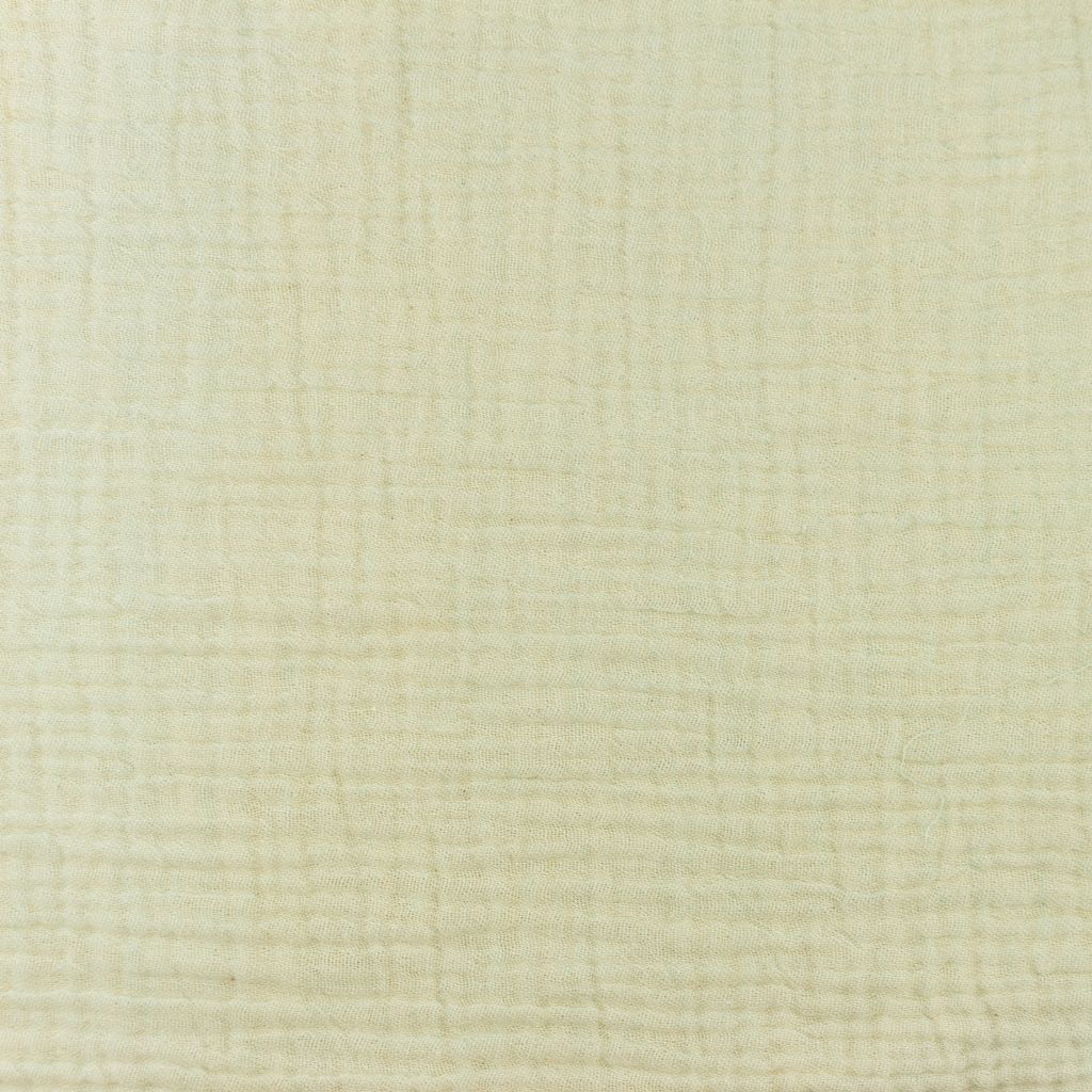 Weicher Musselin Double Gauze Stoff in Melange Hell Kiesel aus 100% Baumwolle, ca. 140g/m² Mullstoff mit Öko-Tex Standard 100 Zertifizierung für Bekleidung und Accessoires