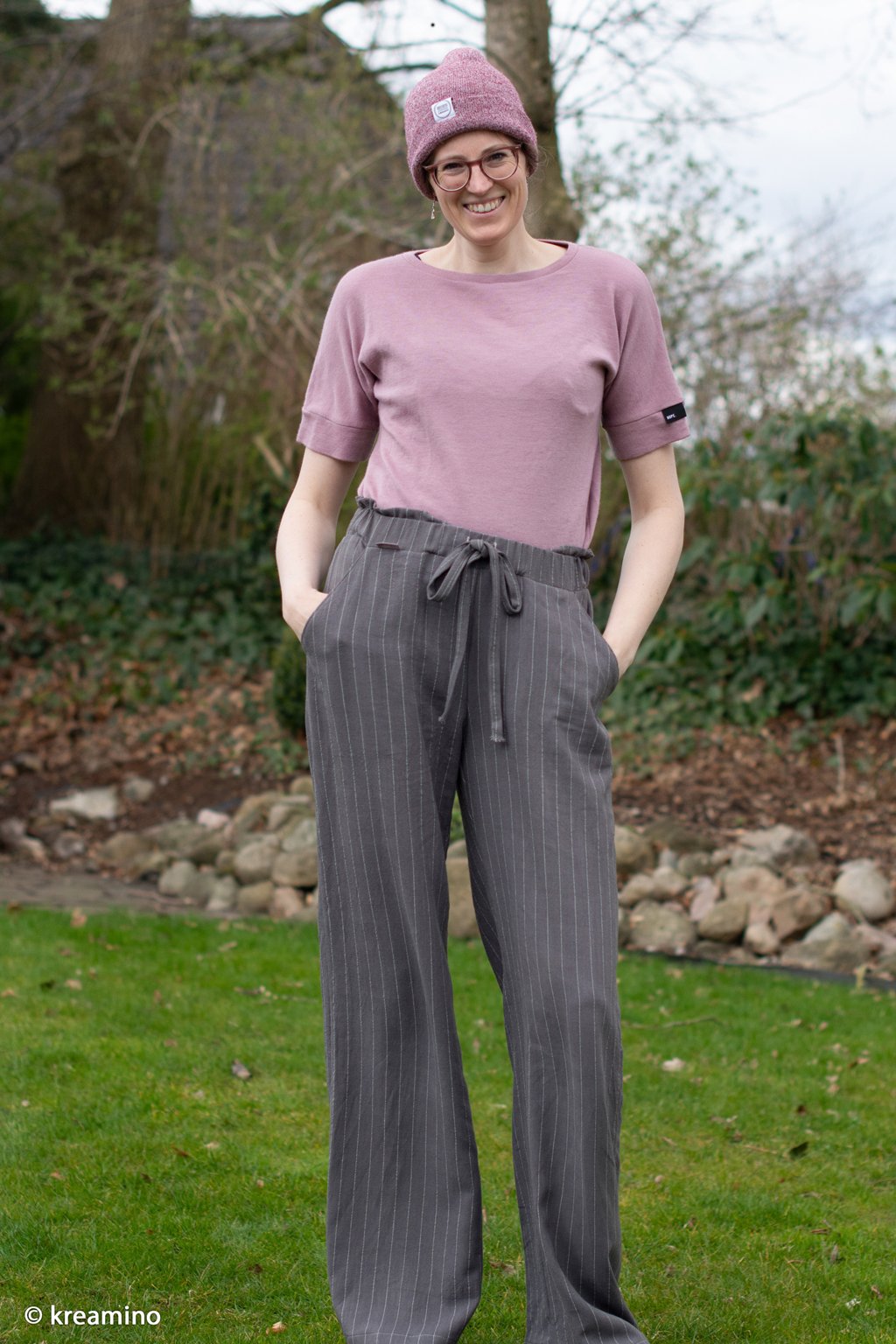 Viskose Leinen - Leinen Stoff - Swafing - Landshut - Grau